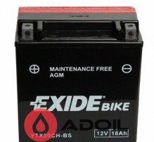 EXIDE YTX20CH-BS