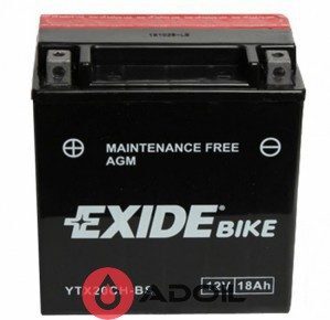EXIDE YTX20CH-BS