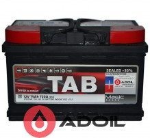 75 Ah / 12V TAB Magic (0) Euro (Низький)