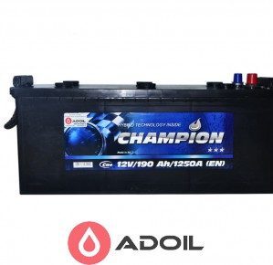 Black 190 Ah/12V Champion Euro (3)