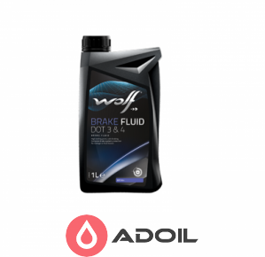 Wolf Brake Fluid Dot 3/4