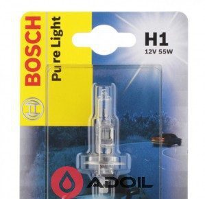 Автолампа H1 12V/55W/P14.5s Bosch
