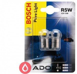 Автолампа R5W 12V/5W/BA15s Bosch