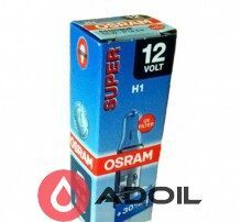 Автолампа H1 12V/55W/P14.5s Super Osram