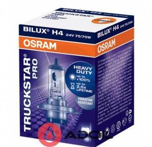 Автолампа H4 24V/75/70W/P43t Truck Star PRO Osram