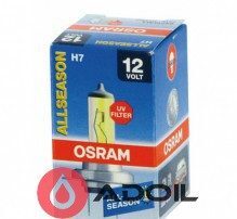 Автолампа H7 12V/55W/PX26d All Season Osram