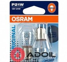 Автолампа P21W 12V/21W/BA15s Osram