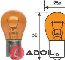Автолампа PY21W 12V/21W/BAU15s Osram