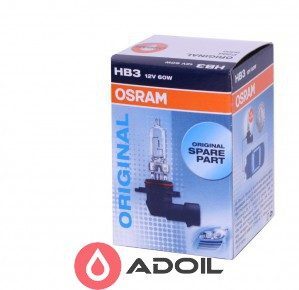 Автолампа HB3 12V/60W/P20d Osram