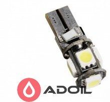 LED лампа T10-5050-5SMD Canbus